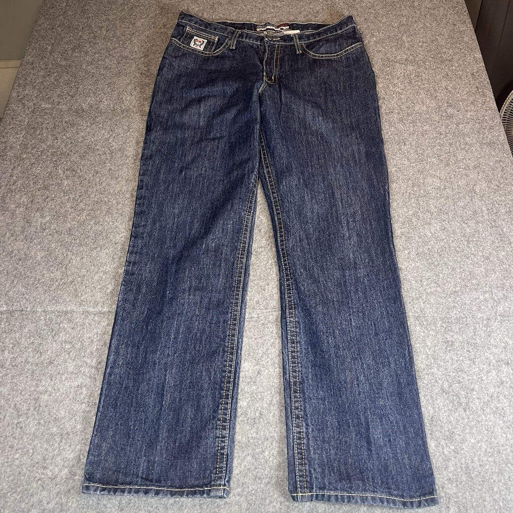 Cinch WRX FR Jeans 38x36 White Label Flame Resistant HRC-2 Men Relaxed Boot Cut